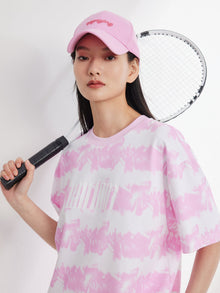 Long-staple Cotton T-shirt | Pink