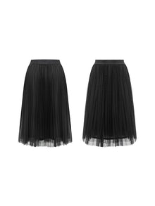 Mesh Skirt | Black