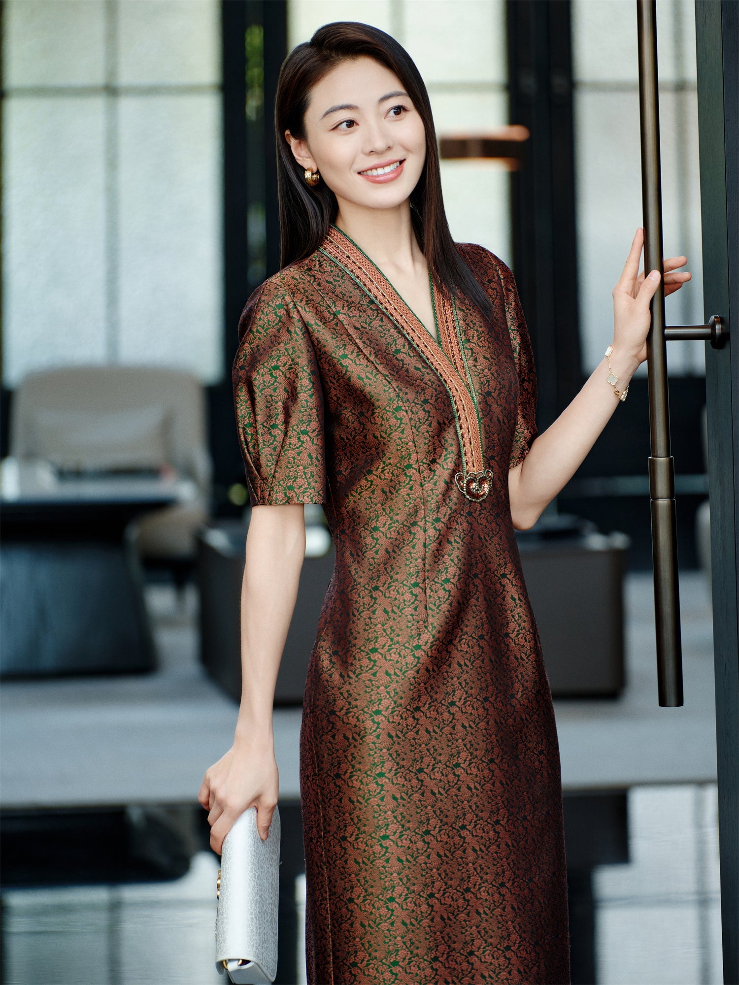 Songjin Dress | Brown