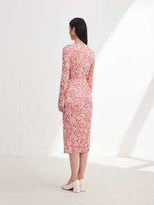 Pleated Dress | Pink