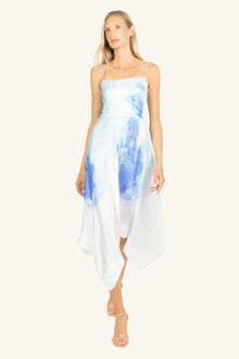 Betty Dress | Azure Morning Glory Print