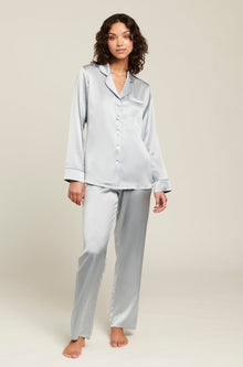 Silk Pajama | Pearl Blue