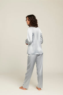 Silk Pajama | Pearl Blue
