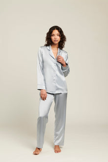 Silk Pajama | Pearl Blue
