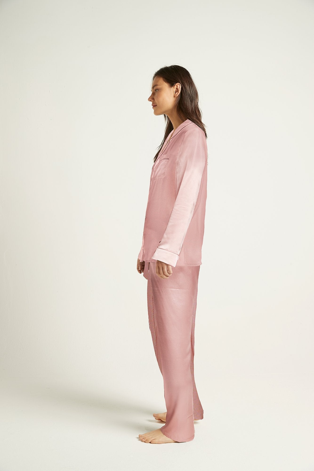 Silk Pajama | Canyon Rose