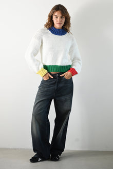 Zora Chunky Sweater | Primary Colors