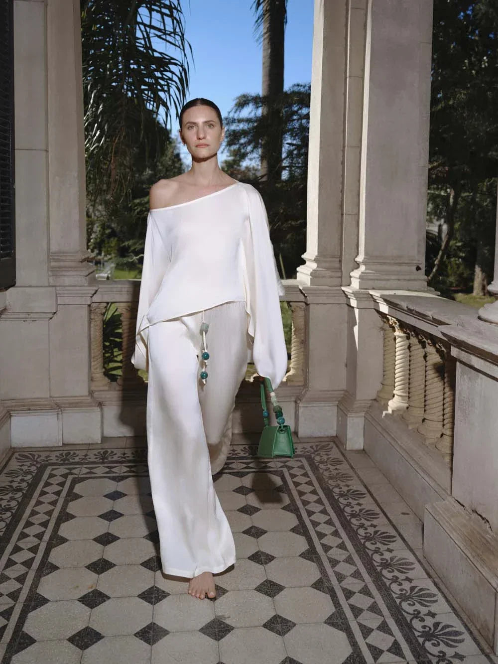 Cala Blouse | Egret