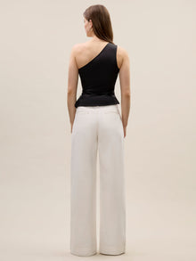 Isla Poplin Top | Black