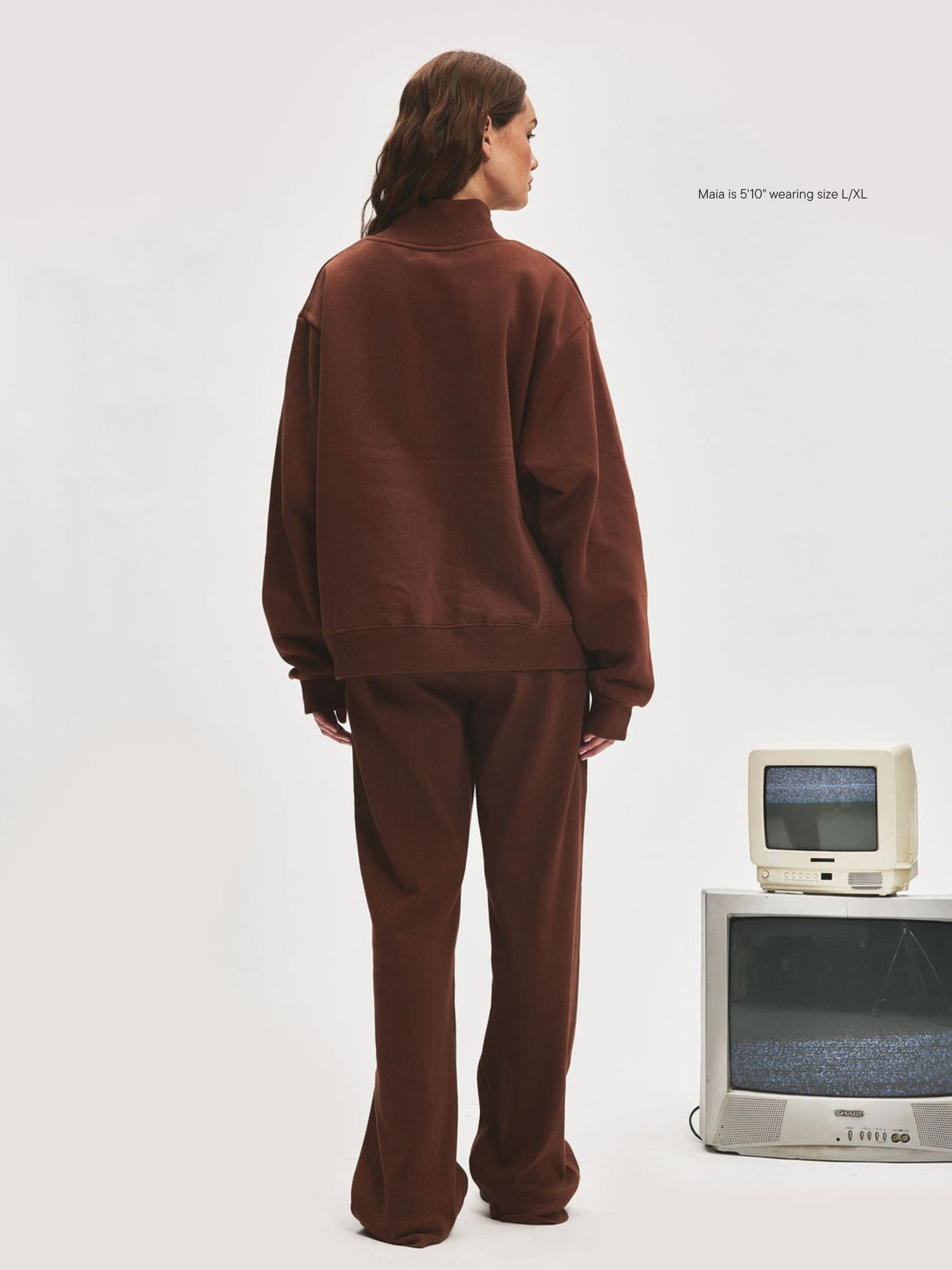 mocha + white