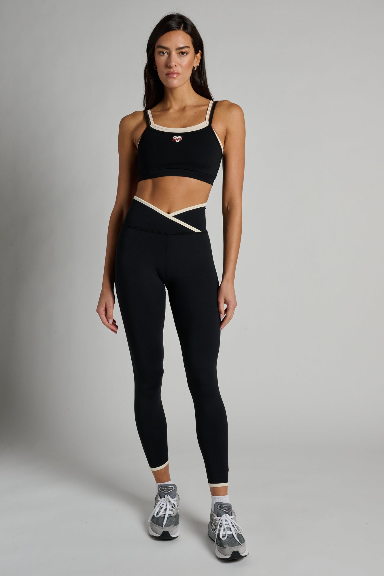 Strut This | The Rhodes Bra | Black/Cream