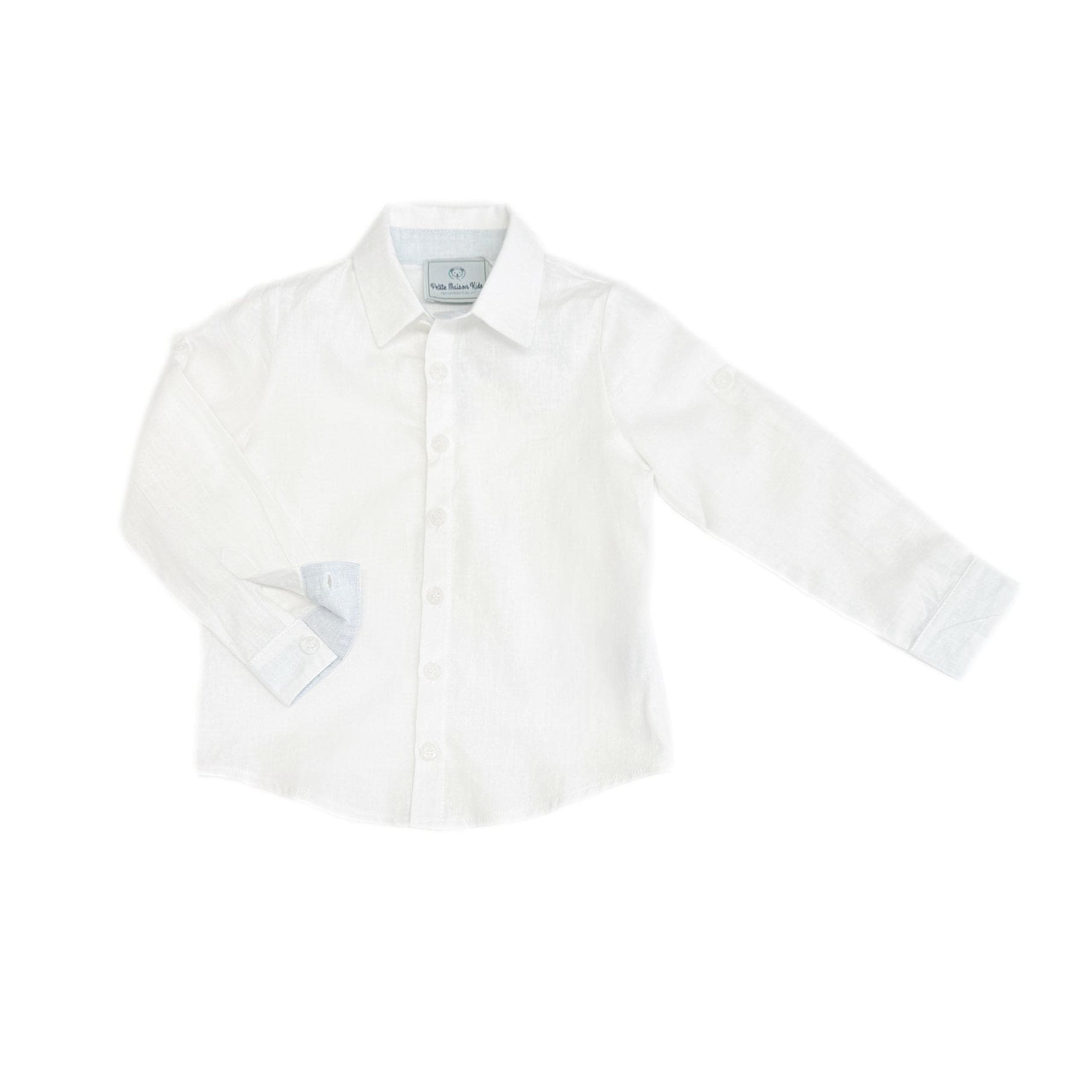 Boys | Charlotte Button Down Shirt | Baby Blue