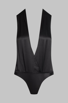 Wrap Over Thong Body - Rendez-Vous | Black
