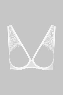 Cupless Bra - Accroche Coeur | White