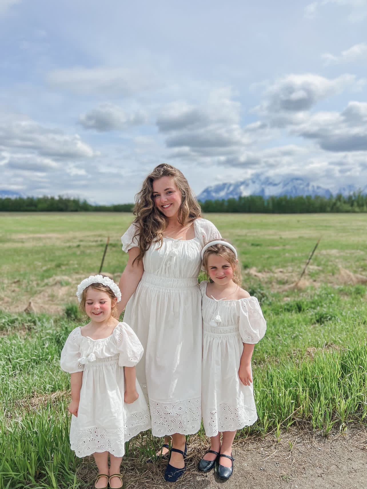Women | Blanca Cotton Mom Dress | White