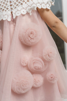 Baby Girls | Rosa Tulle Flower Dress | Pink