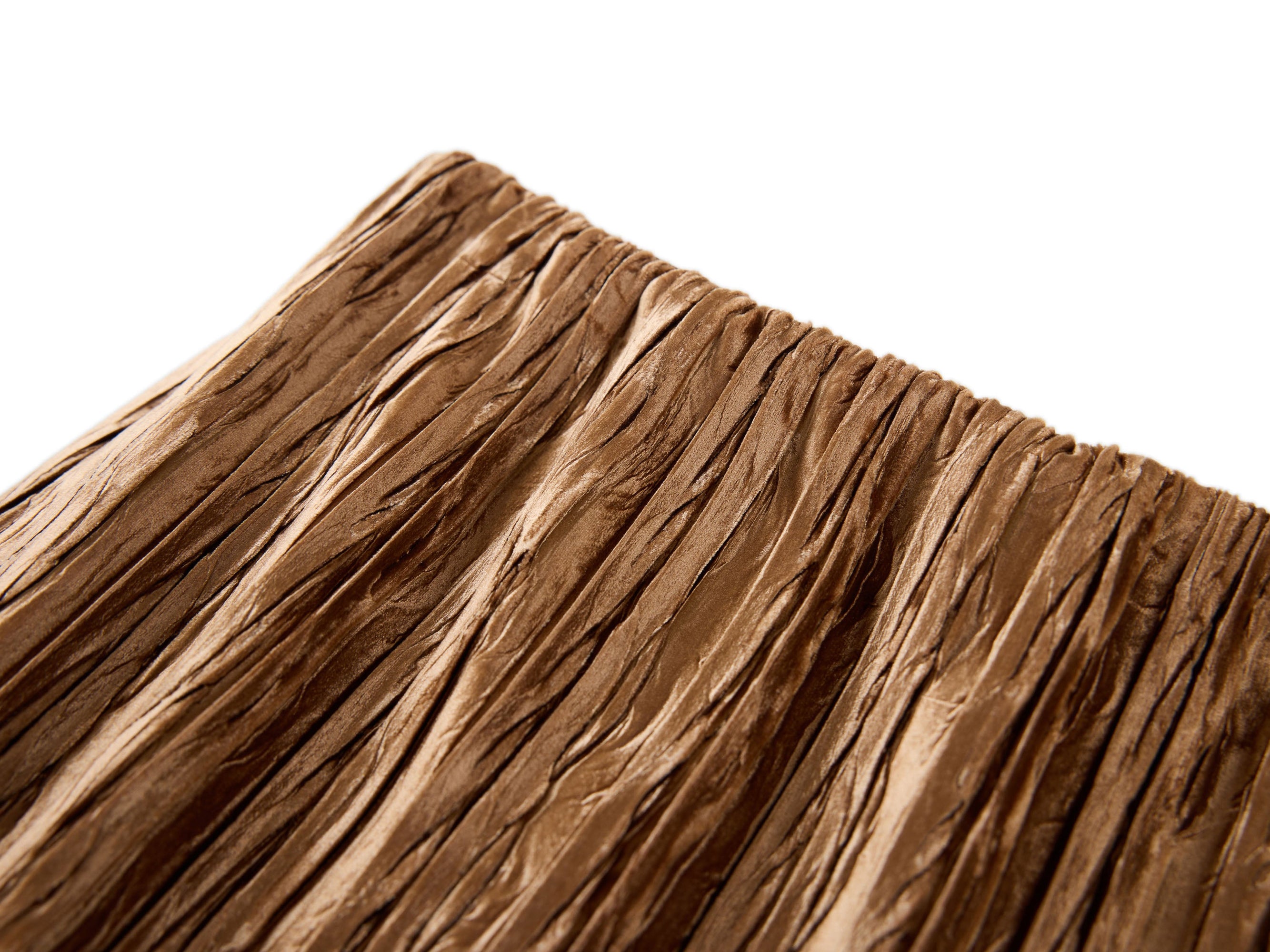 Pleated Skirt | Gold