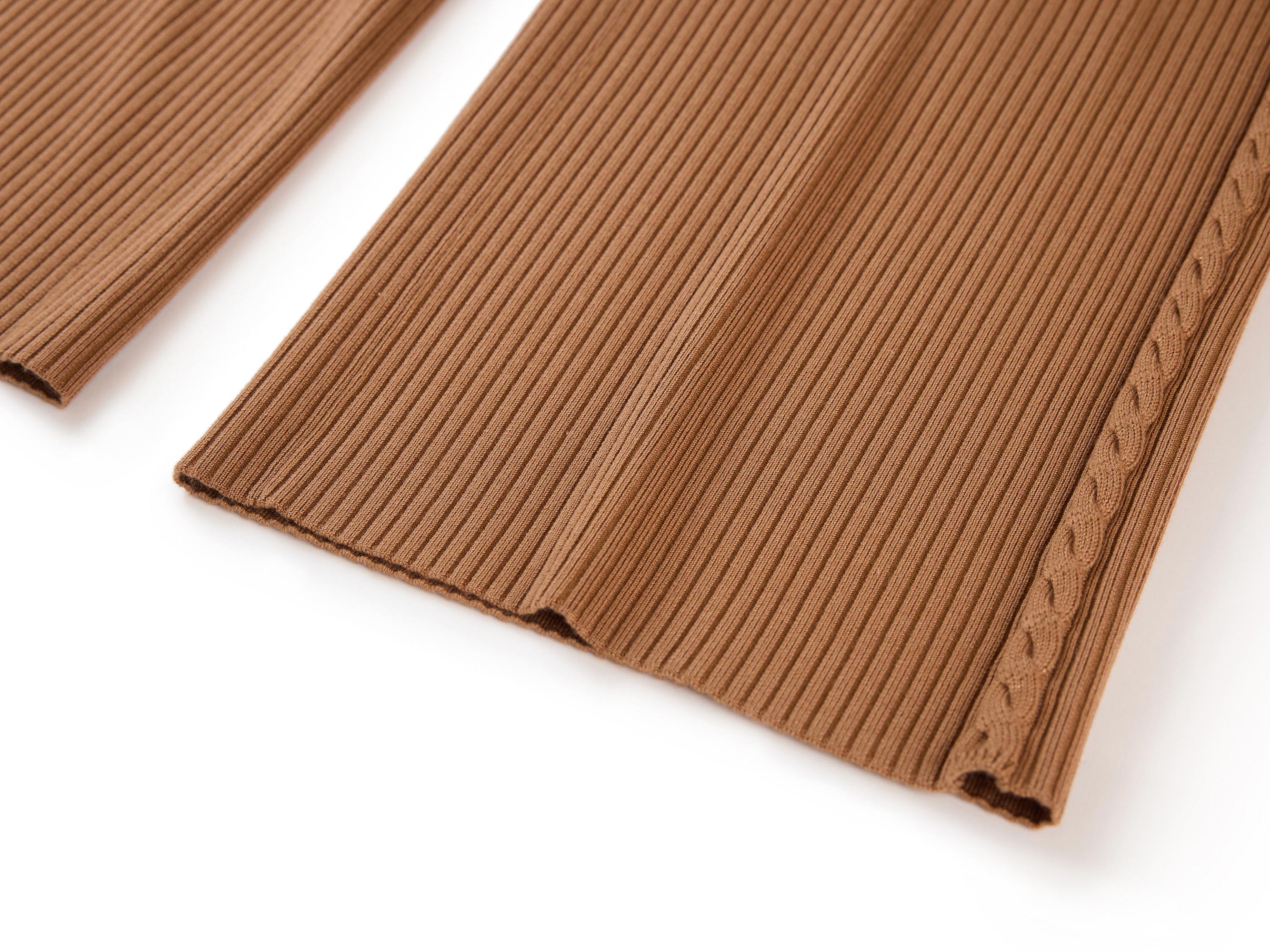 Pleated Trousers | Brown