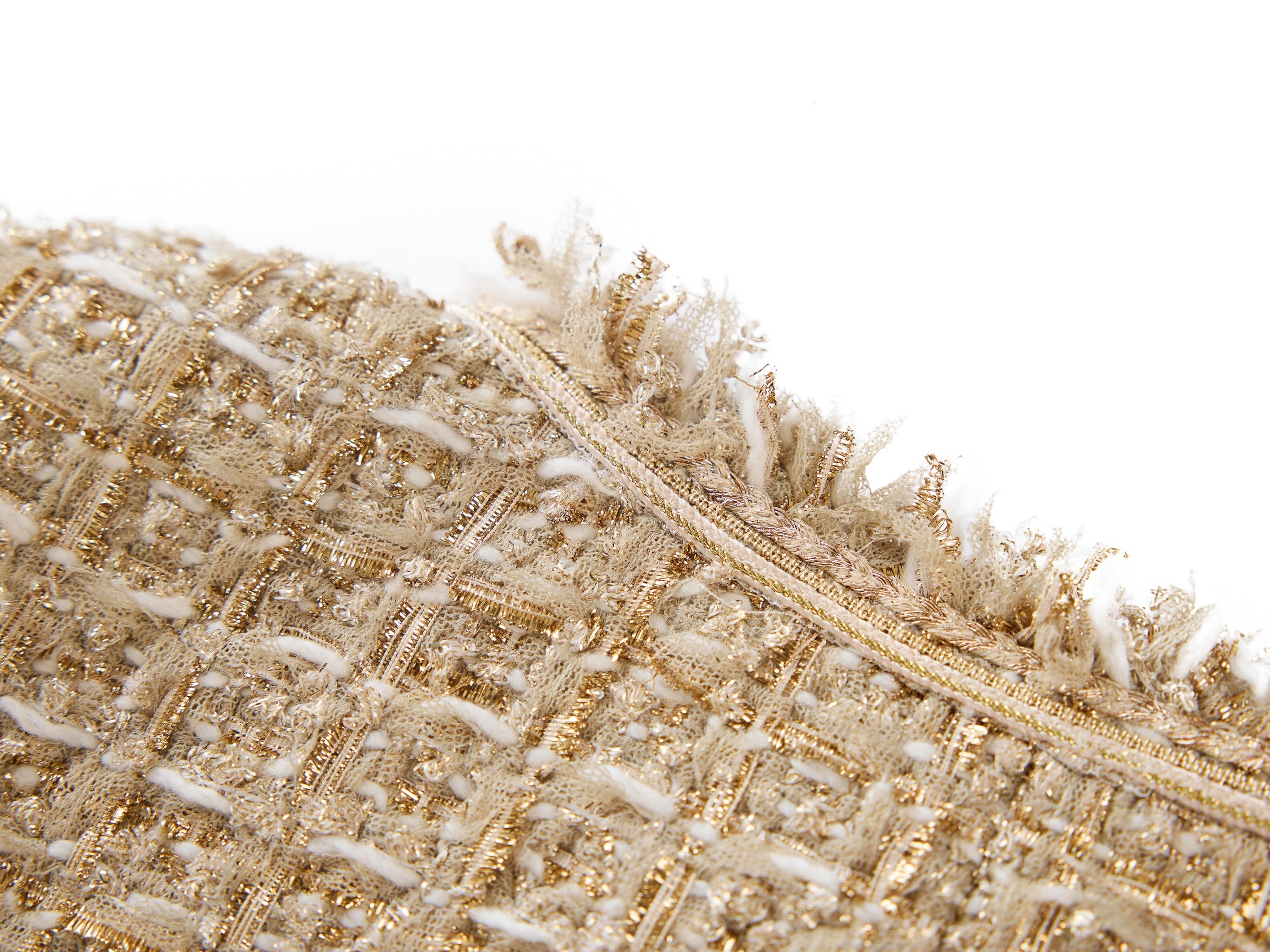 Tweed-Style Jacket | Golden