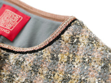 Tweed Knit Cardigan | Grey
