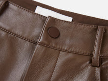 Pleated Pant | Brown