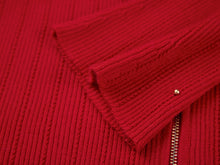 Knit Sweater | Red