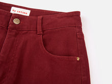Slim Fit Pants | Red