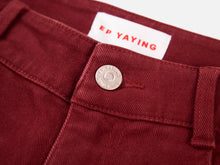 Slim Fit Pants | Red