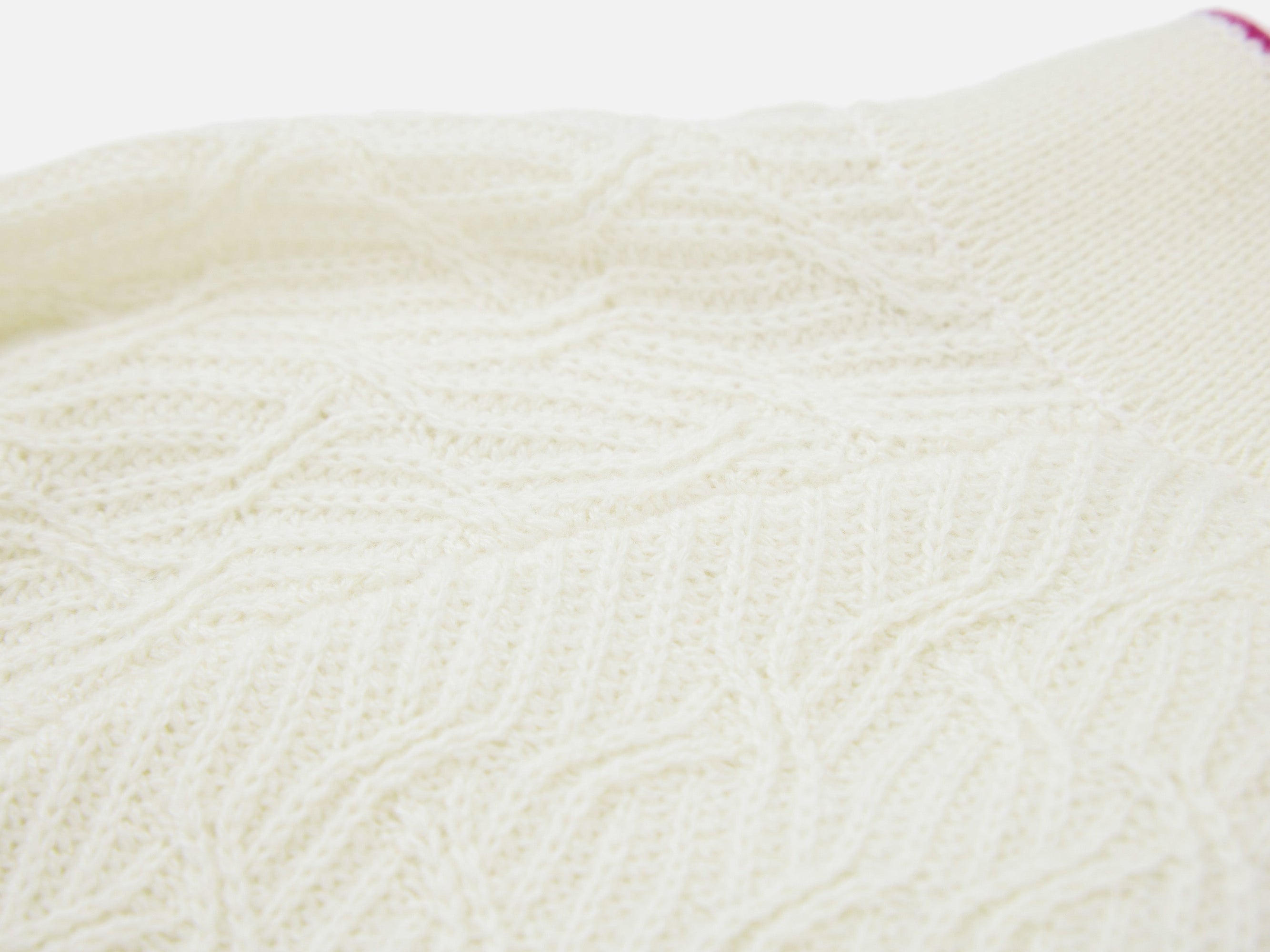 Cashmere Cardigan | White