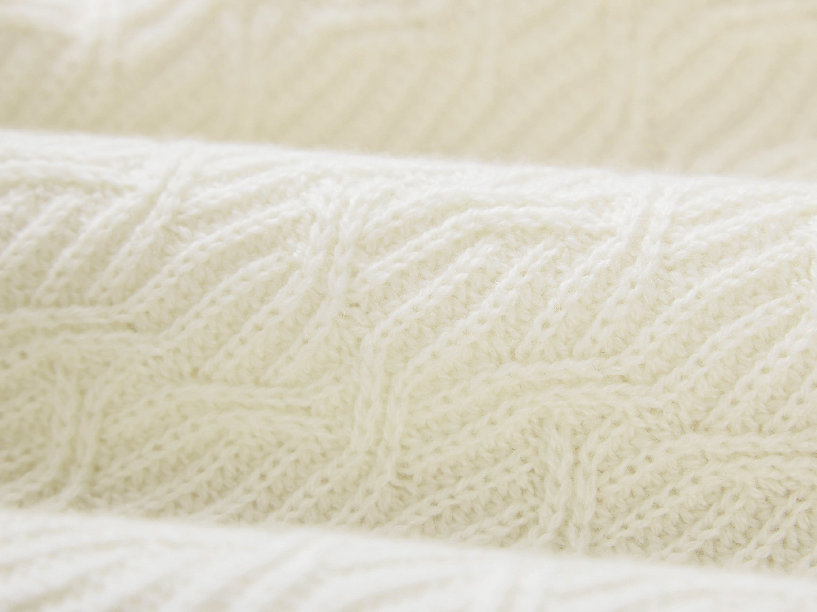 Cashmere Cardigan | White