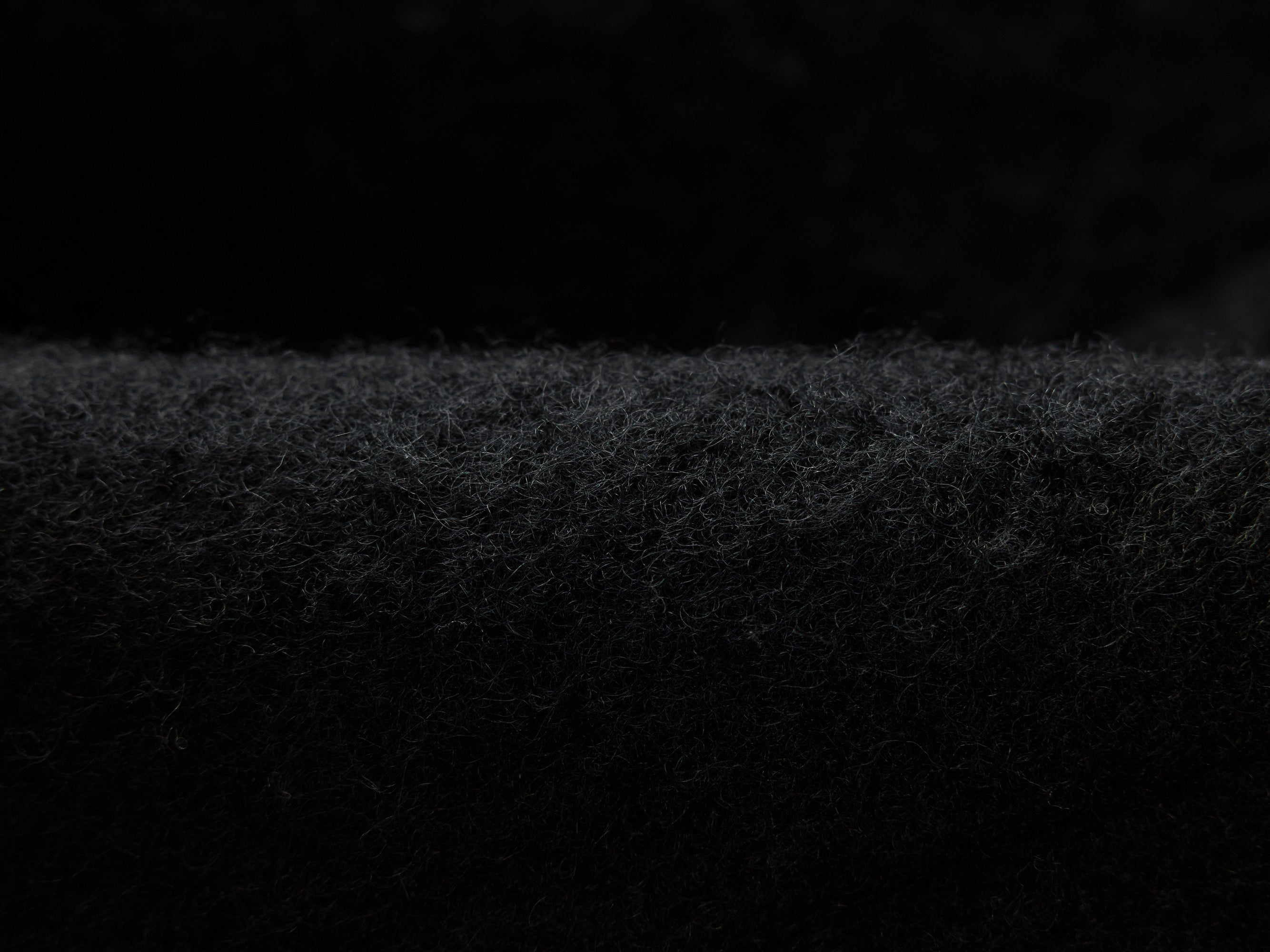 Wool-Blend Jacket | Black