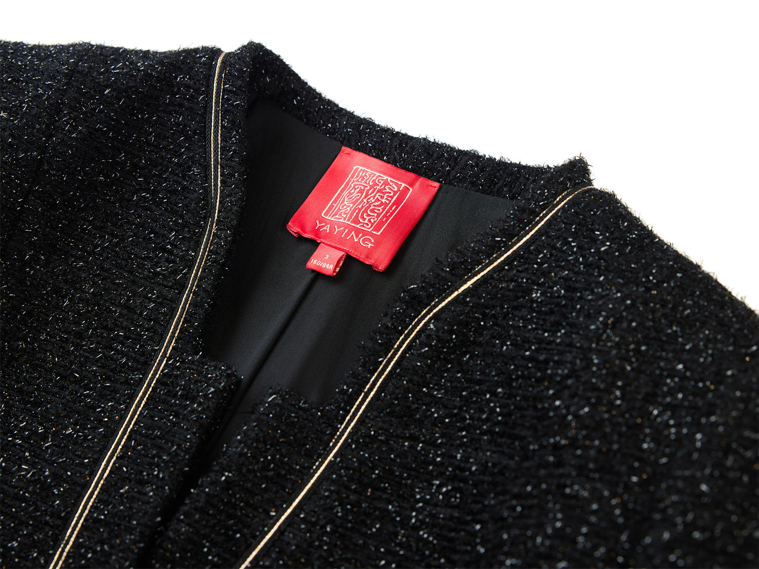 Wool New Chinese Style Coat | Black