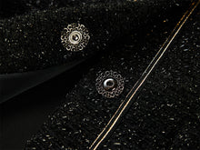 Wool New Chinese Style Coat | Black