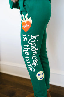 Kindness Is The Cure Sweatpants | Green