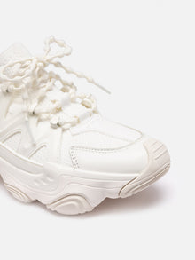Light Colorful Running Shoes | White