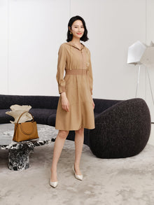 Raincoat Dress | Khaki