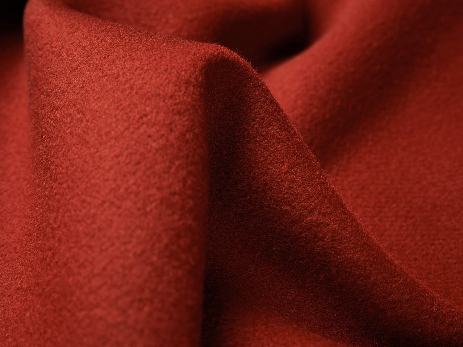 Chinese-style Wool Jacket | Claret