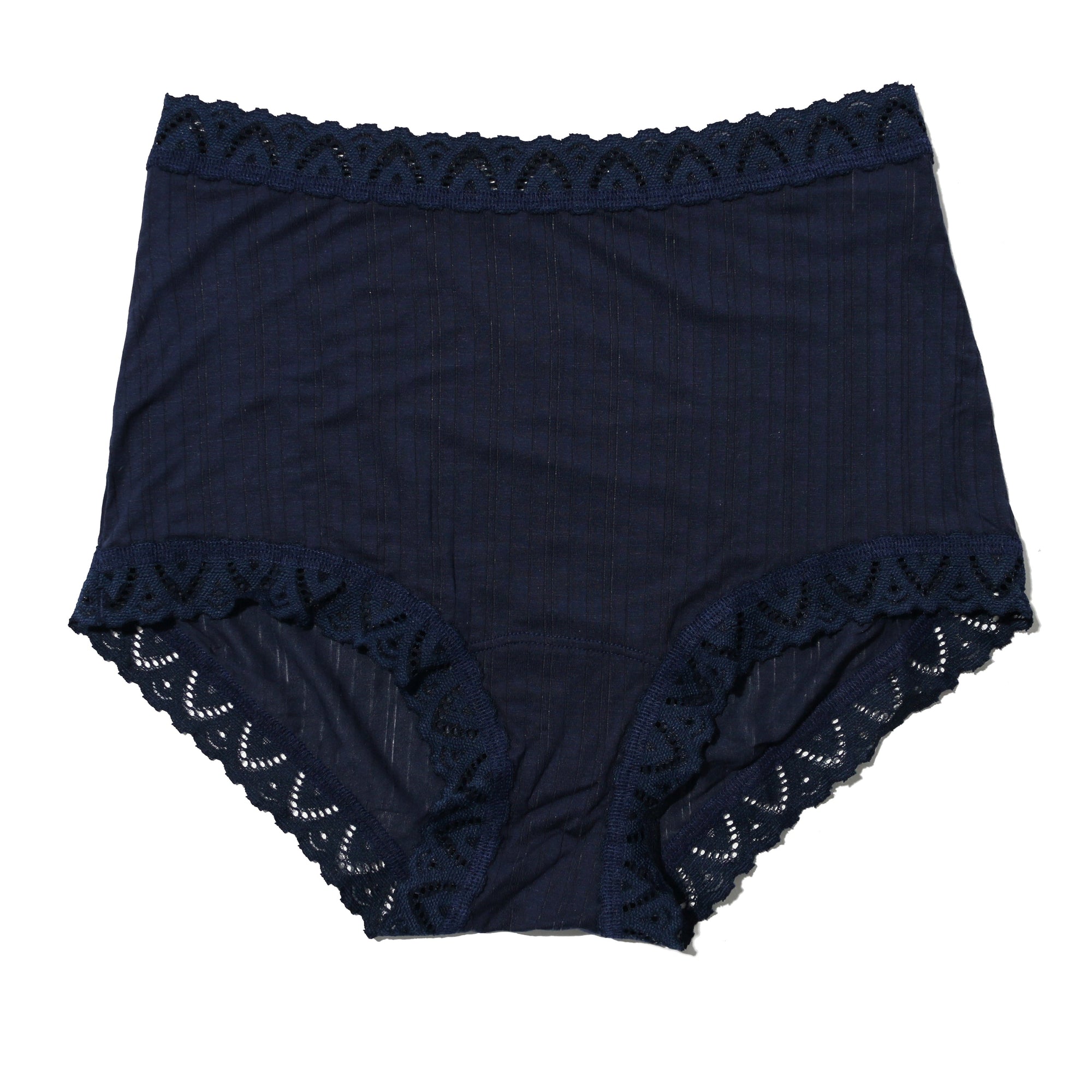 High Rise Boyshort | Bicoastal (Blue)