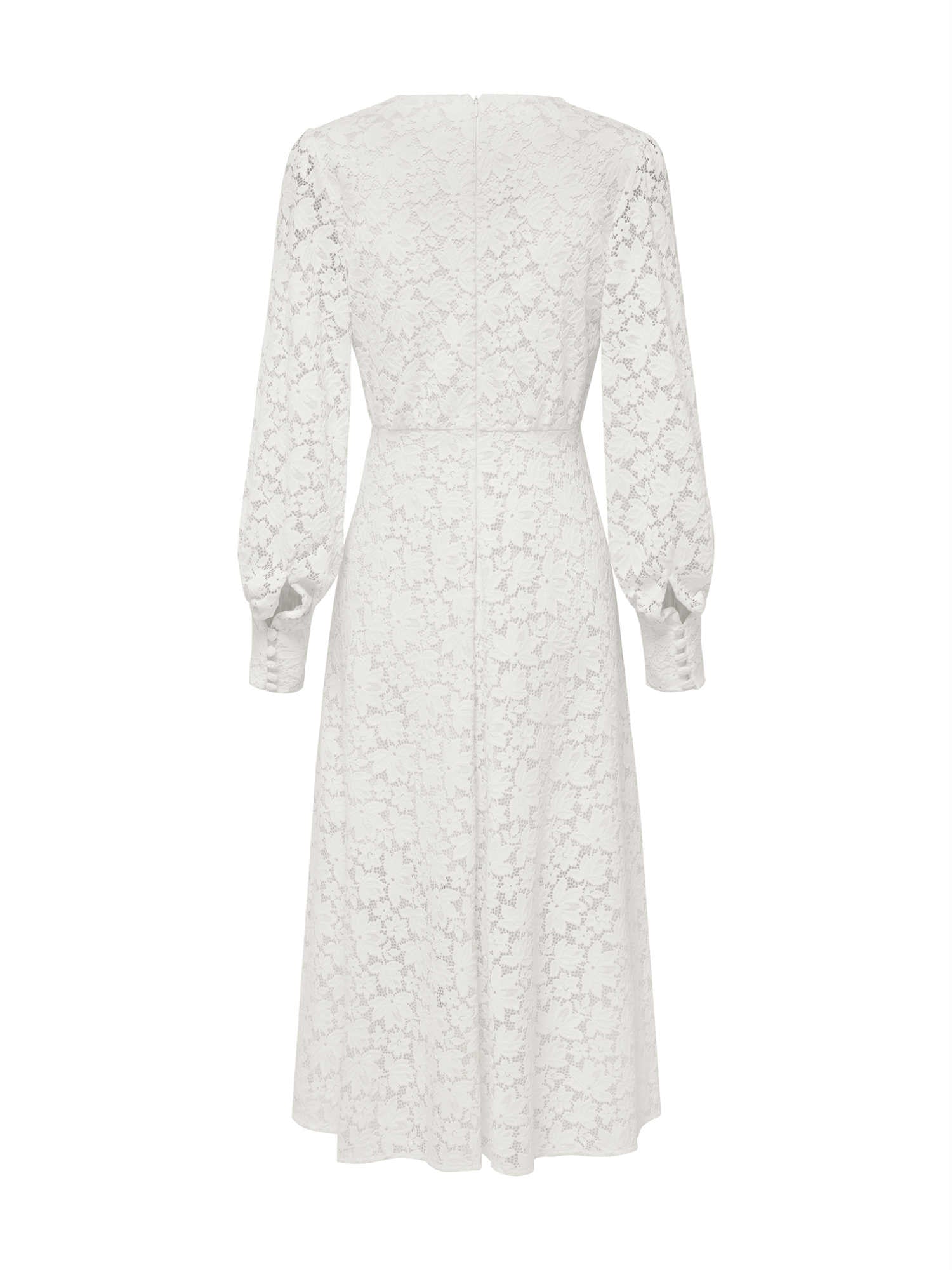 Lace Dress | White