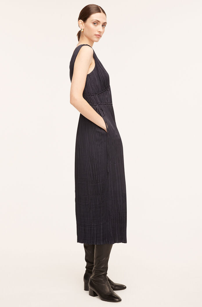 Button Front Dress | Dark Navy