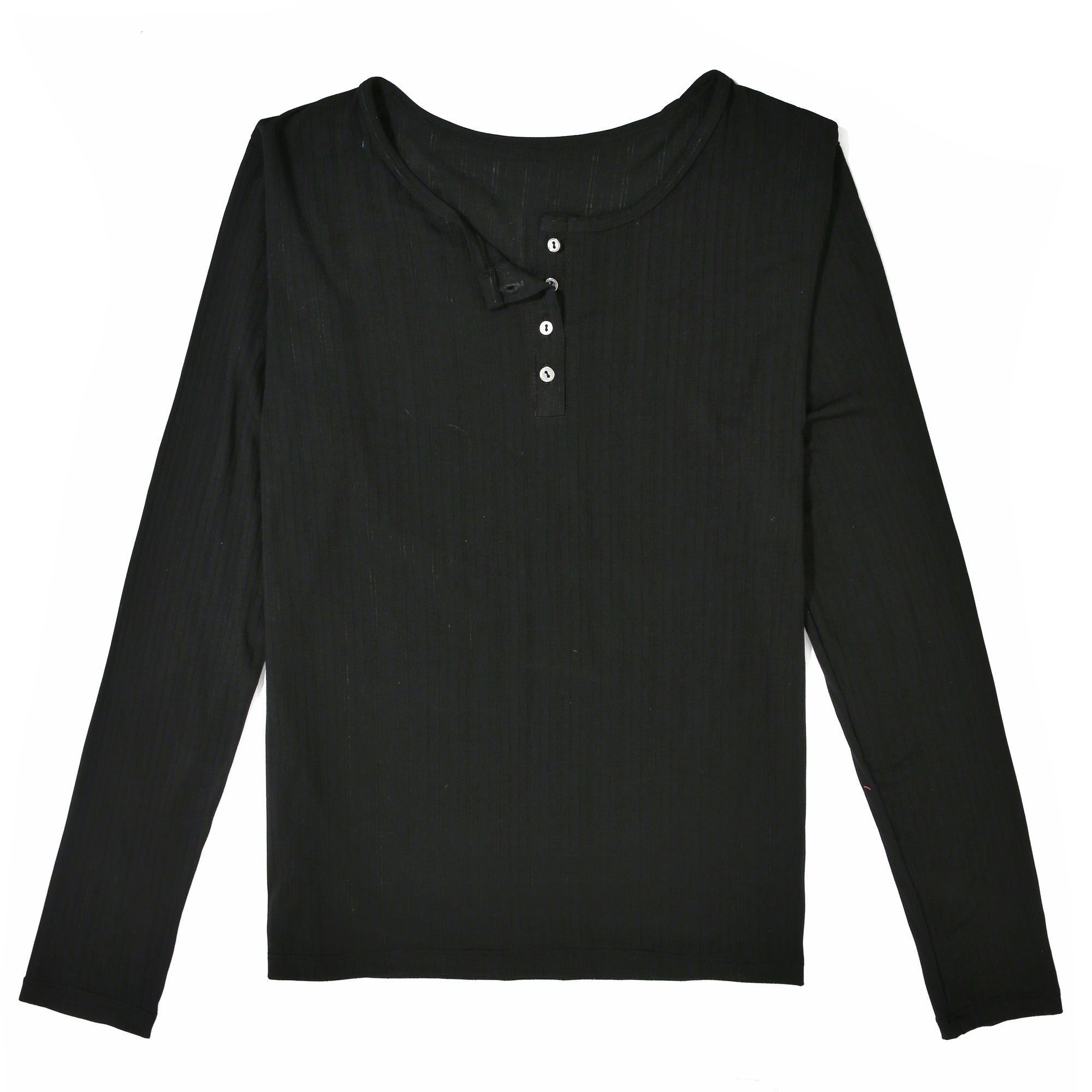 Long Sleeve Top | Black