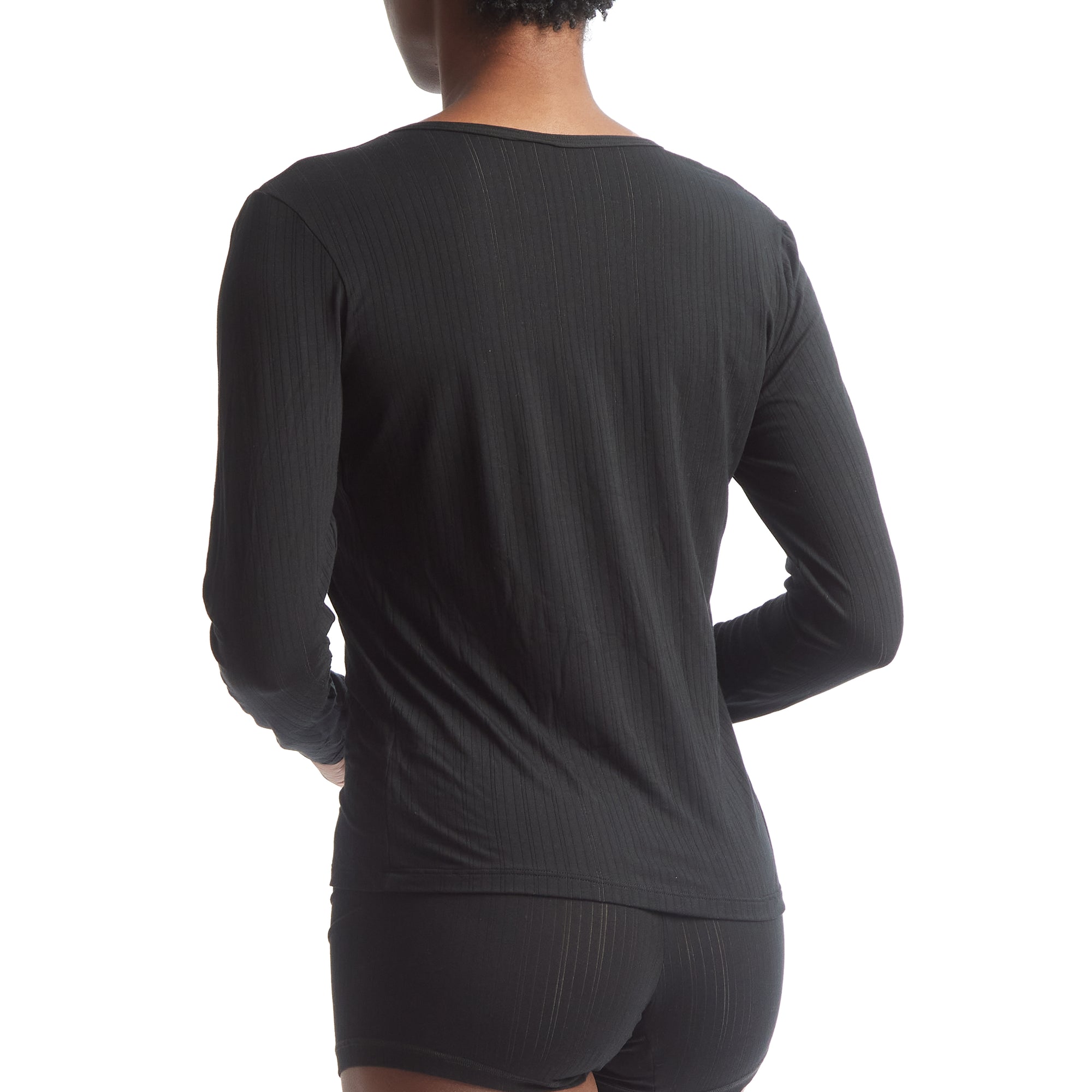 Long Sleeve Top | Black