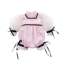 Baby Girls | Coco-Pink Tulle Romper | Pink