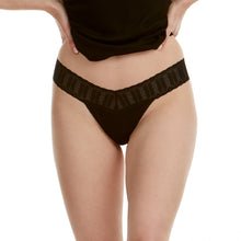 Eco Rx Low Rise Thong | Black