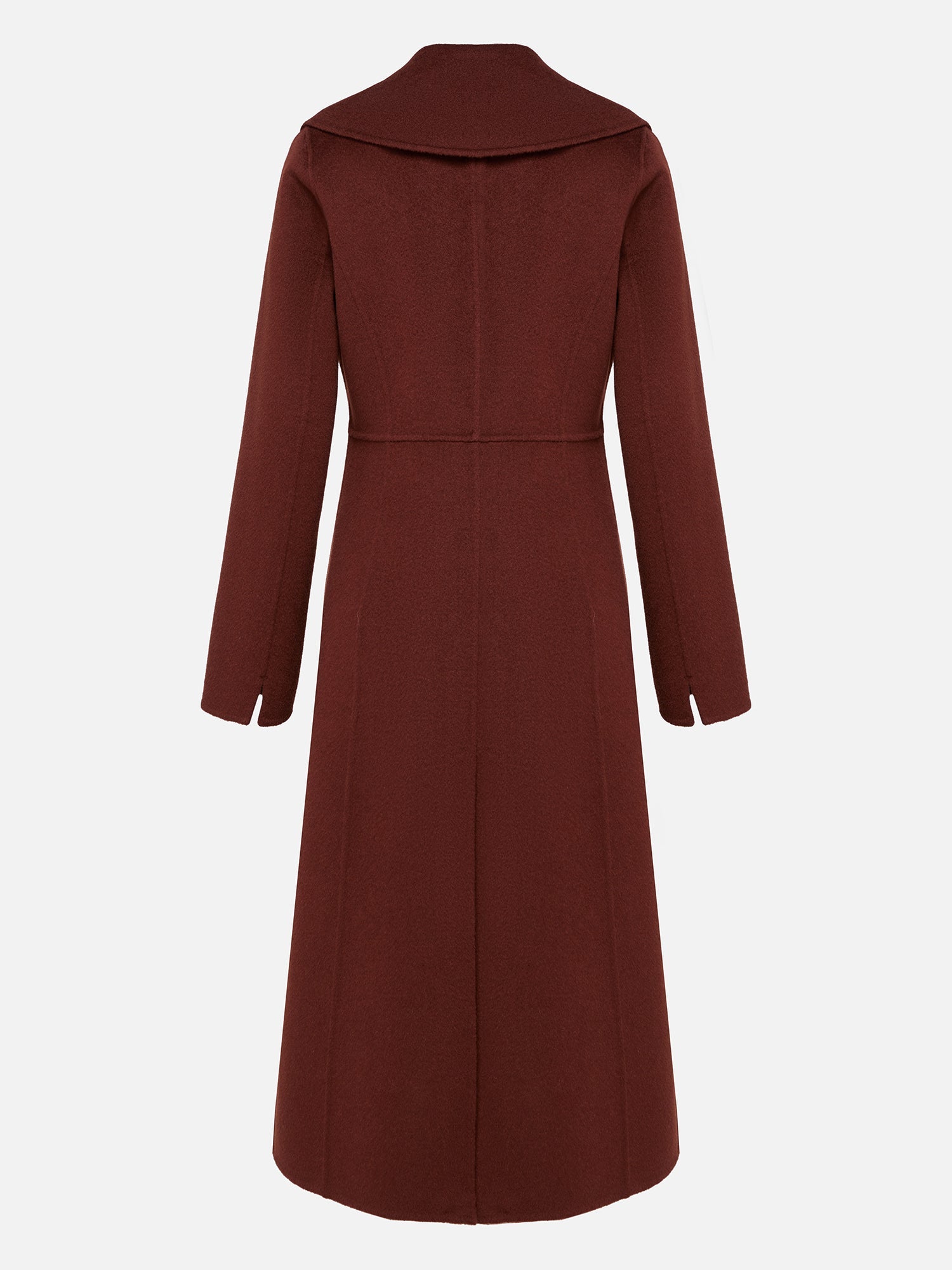 Cashmere coat | Brown