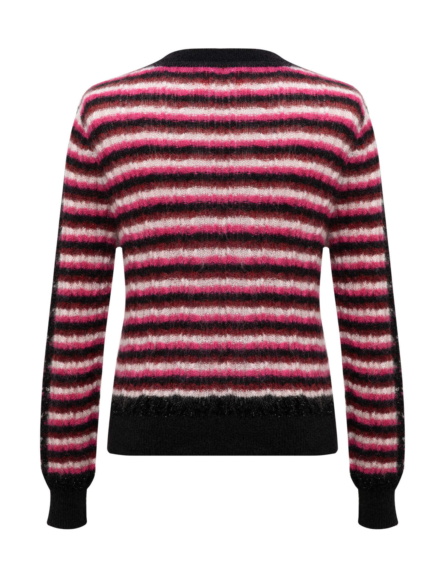 Mohair Knit Cardigan | Pink