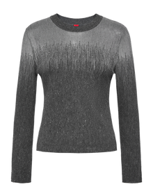 Classic Round Neck Knitted Undershirt | Grey
