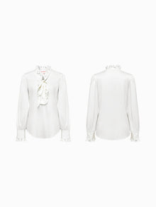 Silk Blouse | White