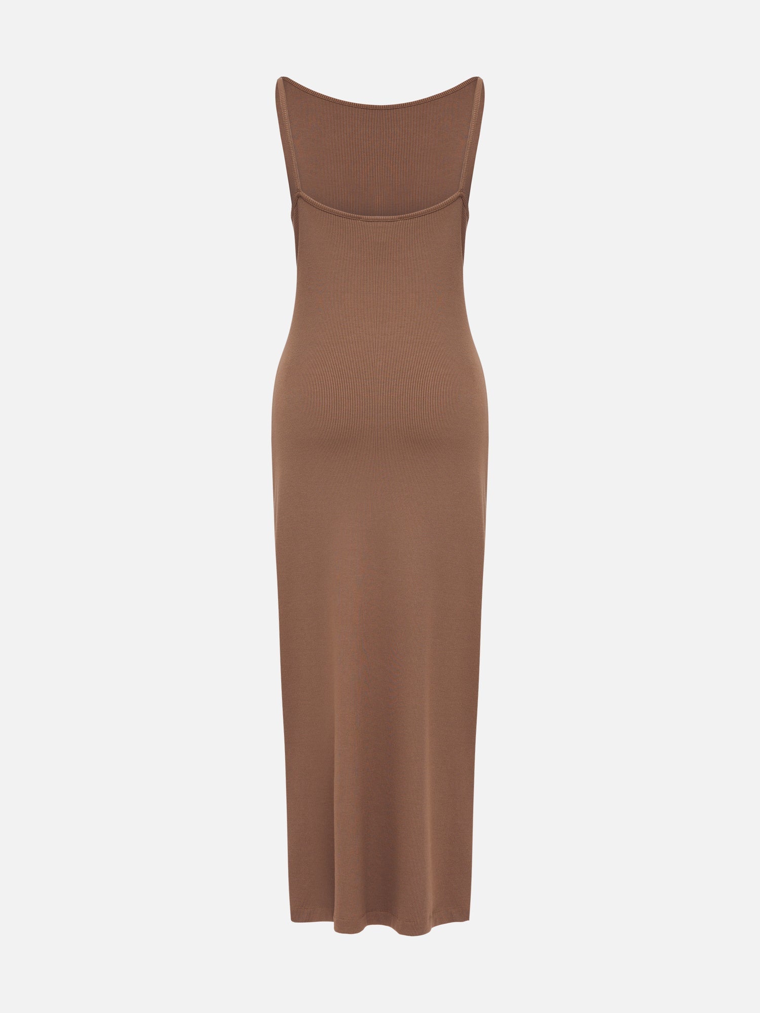 Suspenders Dress | Camel