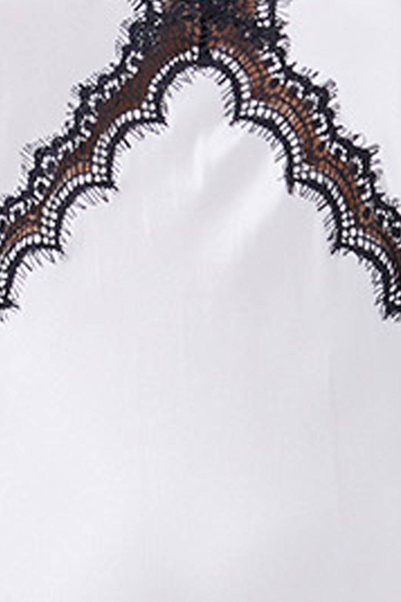Sadie Dress | Cream W/Black