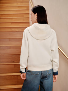Hooded Sweatshirt | White